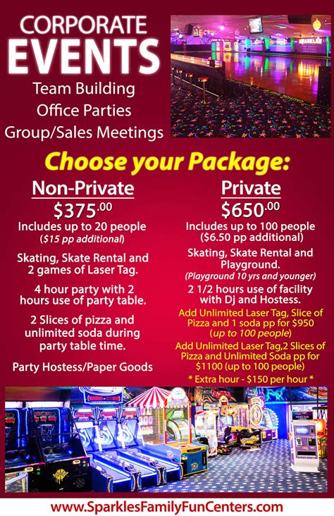 Guests under the age of 18 must be accompanied by a parent or guardian over the age of 25 in the billiards area. Atlanta, GA Corporate Events Venue - Roller Skating, Laser Tag