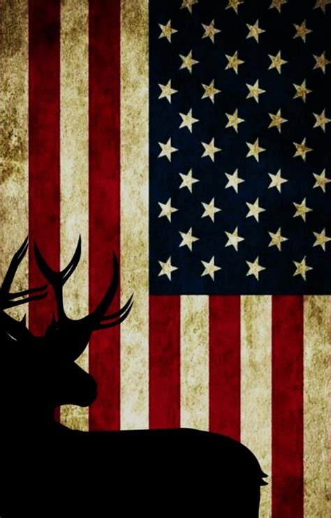 Share More Than 54 American Flag Deer Wallpaper Best Incdgdbentre