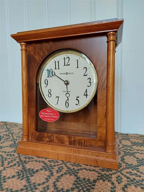 Howard Miller Carly Mantel Clock Sku 635132 Dual Chime Ebay