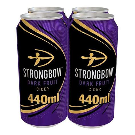 Strongbow Dark Fruits Cider 4x440ml Cans