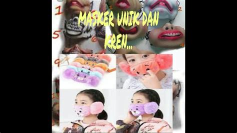 MASKER LUCU - YouTube