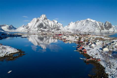 Lofoten Archipelago In Norway In The Winter Time Stock Photo Image Of