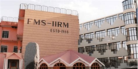 Fms Irm Jaipur Placement 2019 Highest And Average Package Top Companies