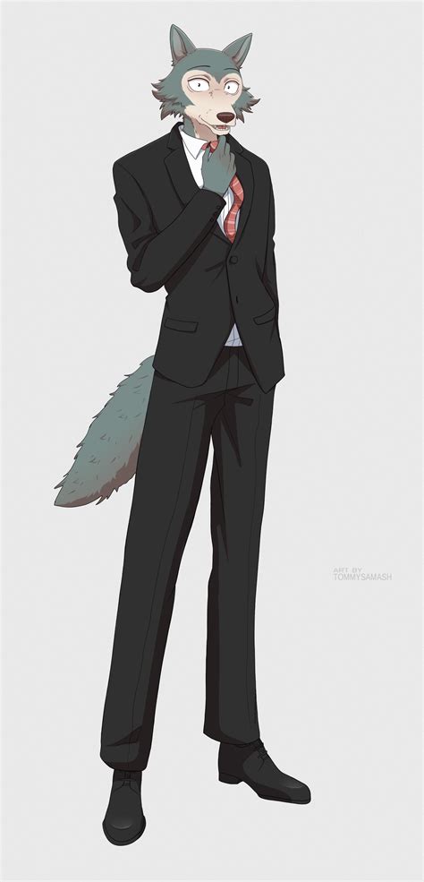 Legoshi In A Suit By Tommysamash Rbeastars