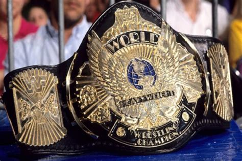 The 20 Best Looking Wrestling Championship Belts Of All Time