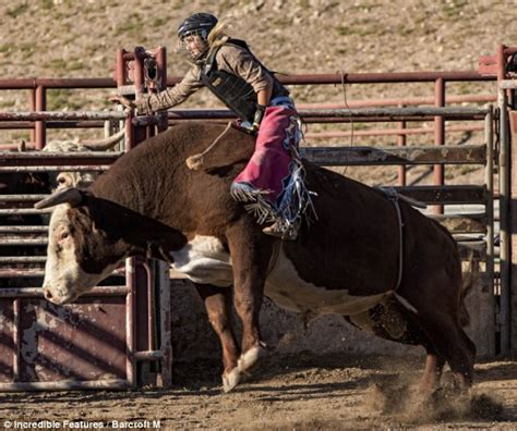 Hello Cowgirl Meet Maggie Parker Americas Only Professional Female Bullrider Daily Mail Online