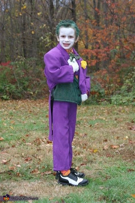 The joker (heath ledger) of course. Joker Costume Idea for Boys | Creative DIY Costumes