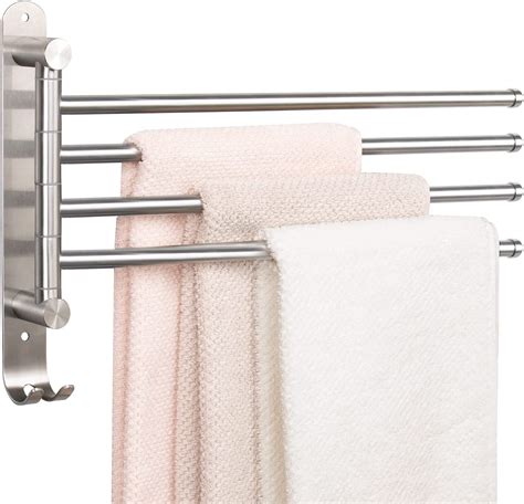 Nearmoon Swivel Towel Rack Thicken Sus304 Stainless Steel