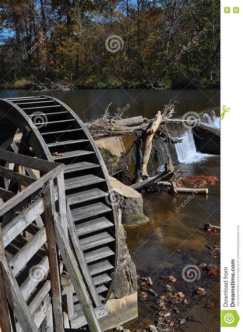 Old Mill Paddle Wheel Stock Photo Image Of Buildings 16616254