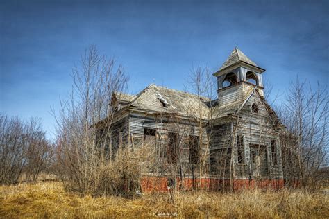 Abandoned School House Elmira Illinois Pictured Above Ar Flickr