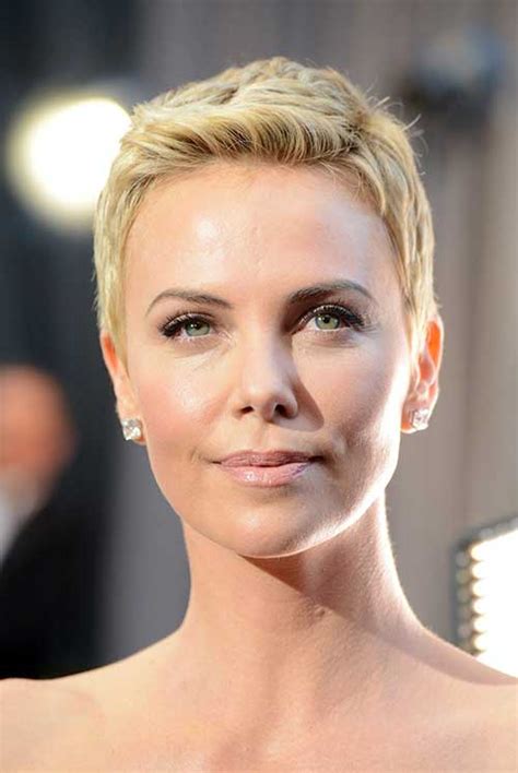 15 Charlize Theron Pixie Cuts Short Hairstyles 2018 2019 Most