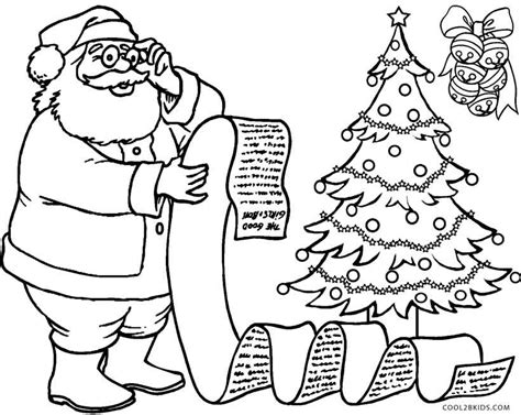 Santa comes to deliver presents but once a year. Free Printable Santa Coloring Pages For Kids | Cool2bKids
