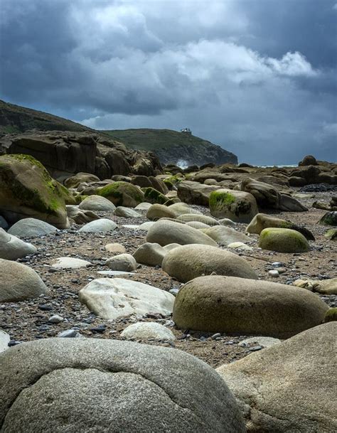 Large Rocks On Beach Stock Image Image Of Wild Coastline 41469807