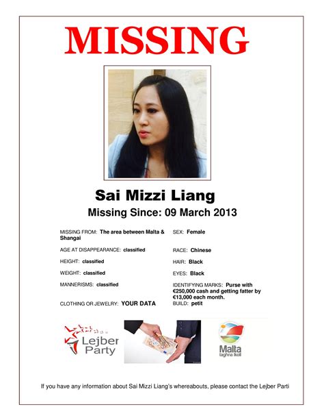 Search For Sai Please Help By Sharing This ‘missing Person Poster On