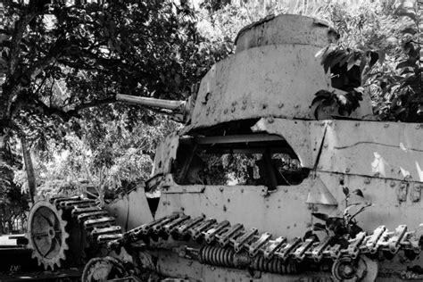 Pacific Tank Wrecks 12 Amazing Images Of Pacific Battle Relics