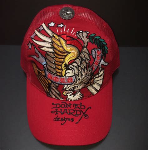 English (us) · suomi · svenska · español · português (brasil). Ed Hardy 車繡 老鷹 圖騰 老帽 全新 潮帽 卡車帽 紅色 現貨 美國甜心屋 | Yahoo奇摩拍賣