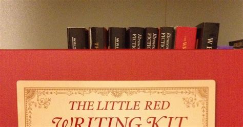 the prosers little red writing kit