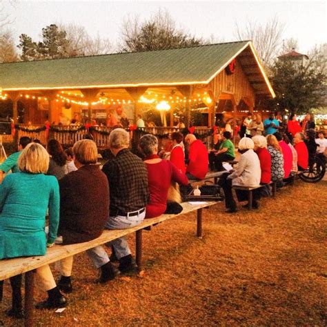 The Best Christmas Village In Mississippi Landrums Homestead And