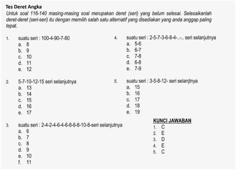 Sinonim pada saat menyimak pembacaan teks berita yang dilakukan temanmu, tentu kamu 1. 7+ Jenis Tes Psikotes Kerja (CONTOH SOAL: GAMBAR, MATEMATIKA)