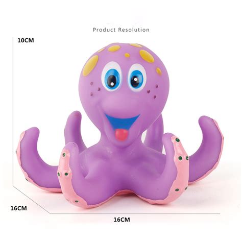 4.6 out of 5 stars 3. Octopus Floating Soft Rubber ABS Baby Bath Toys with 5 ...