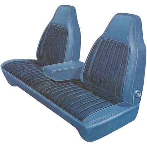 Dmps 4948 Mopar Seat Covers 1974 76 Duster And Dart Sport Front Split