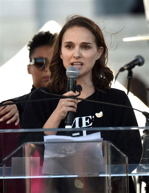 Natalie Portman appelle à une révolution du désir à la Women s March