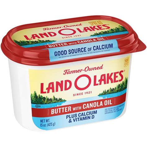 Land O Lakes Butter With Canola Oil Spread Hy Vee Aisles Online