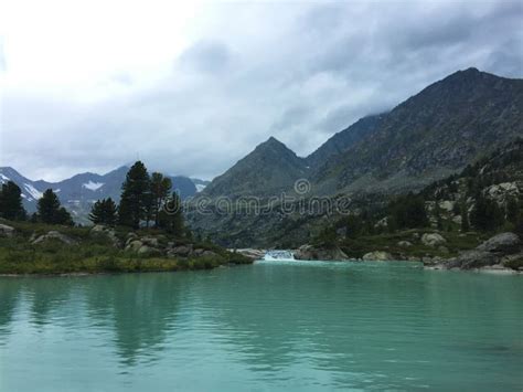 Darashkol Lake Turquoise Mountain Lake Altai Mountains Siberia