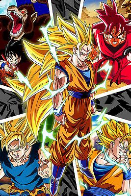 We did not find results for: Dragon Ball Z Poster Goku Forms DBZ 12inches x 18inches Free Shipping | eBay
