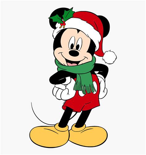 Santa Mickey Mouse Christmas Hd Png Download Transparent Png Image