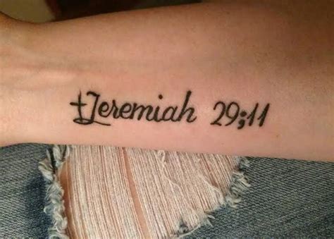 Pin By Brooklyn Lecroy On Tattoos Jeremiah 29 11 Tattoo Body Art