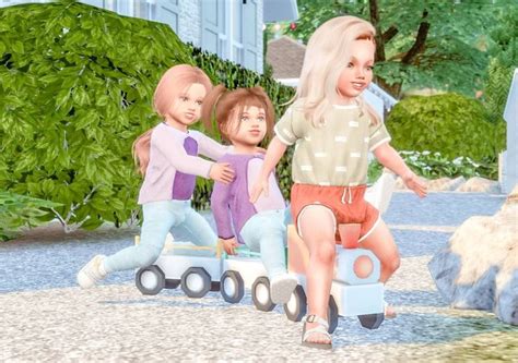 Ilovesaramoonkids In 2021 Toddler Tricycle Sims 4 Playdate