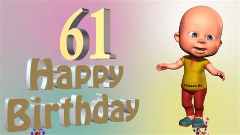 Lustige geburtstagssprüche, witzige und schöne sprüche zum gratulieren und für geburtstagskarten. Lustiges Geburtstags Video Alter 61 Jahre Happy Birthday ...