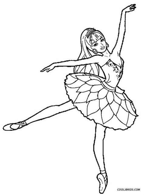 Printable Ballet Coloring Pages For Kids Cool2bkids