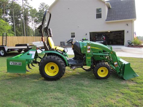 John Deere 2320 Compact Utility Tractor With Attachments