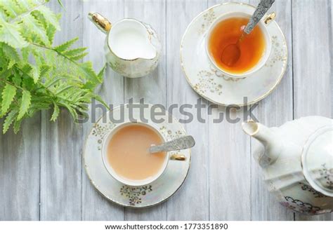 Traditional Five Oclock English Tea Elegant Stock Photo 1773351890