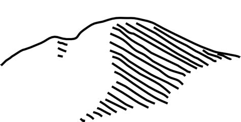 Hill Simbol Clip Art At Vector Clip Art Online Royalty
