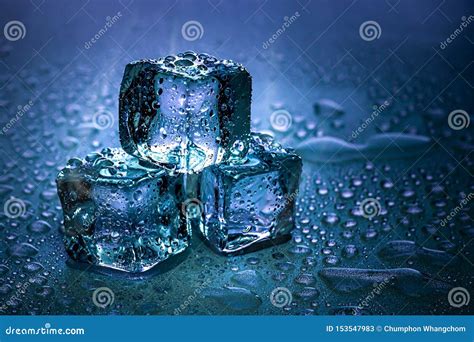 Melting Ice Cubes Wallpaper