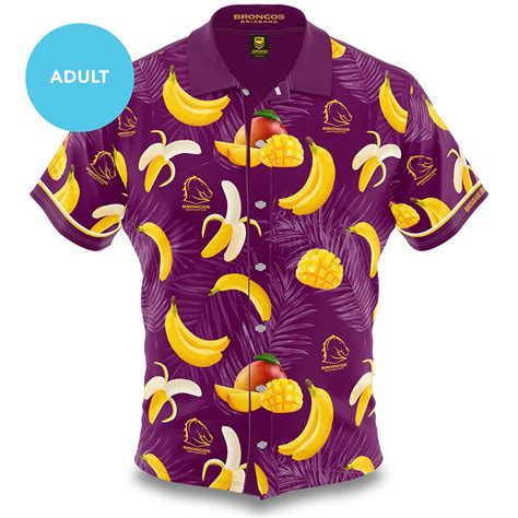 Buy 2020 Brisbane Broncos Nrl Hawaiian Shirt Adult Nrl Jerseys