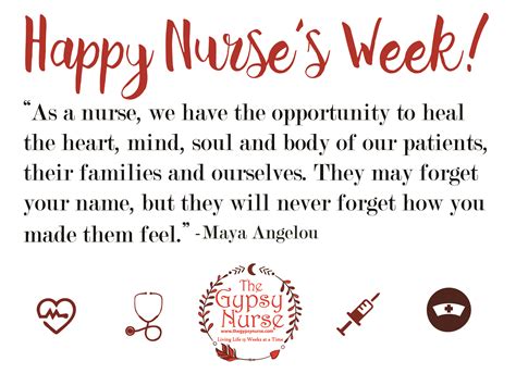 Happy Nurses Week Gypsies!!! TheGypsyNurse.Com #NursesWeek #GypsyNurse ...