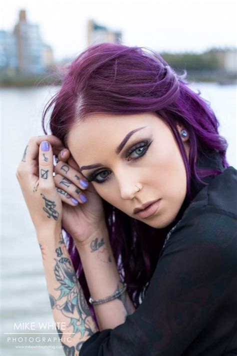 649 Best Purple Hair Images On Pinterest Colourful Hair Purple Hair