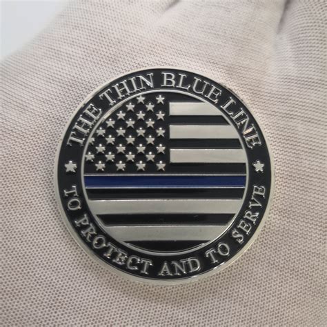 Thin Blue Line Lives Matter Police American Commemorative Challenge