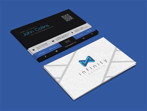 Free Modern Business Card Design And Logo Template