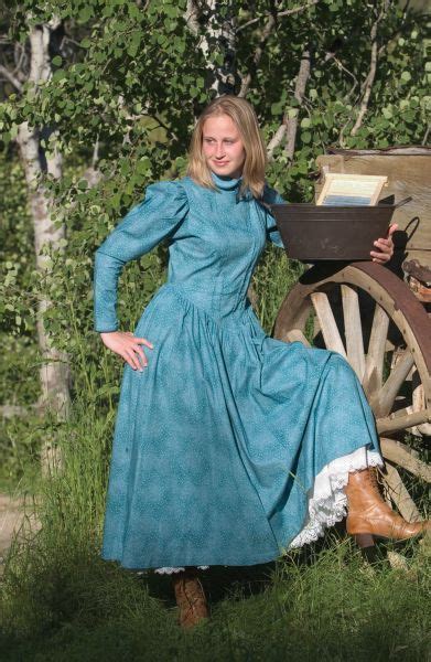 Dress 012 Old Fashion Dresses Western Style Dresses Pioneer Dress