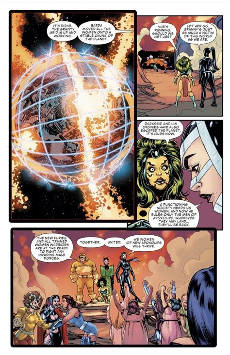 New Apokolips | Big barda, Darkseid, Let her go