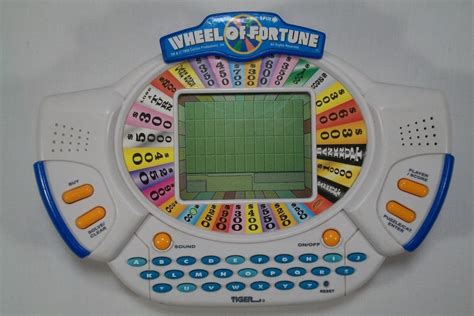 Tiger Electronics Wheel Of Fortune Handheld Electronic Game Etsy