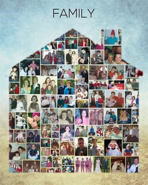 Make lasting memories with a family photo collage template from our selection of handpicked layouts you can personalize in a few simple clicks. Collage Poster | Picture collage crafts, Family photo ...