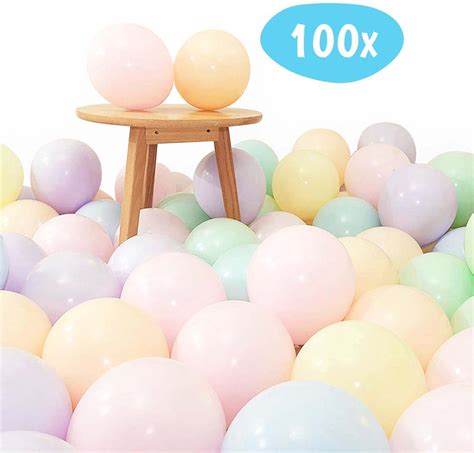 Pastel Ballonnen 100 Stuks Kleuren Mix Bol Com