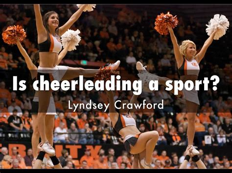 Is Cheerleading A Sport By Lyndseycrawford14