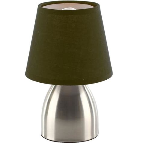 Conforama , est un acteur majeur de l'équipement. LAMPE DE CHEVET TOUCH PIED METAL ABAT JOUR MARRON - Achat ...